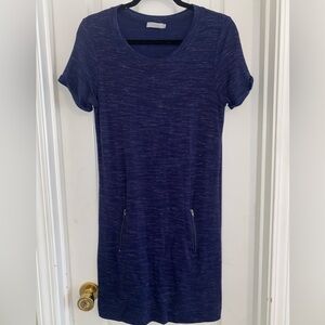 Dalia Deep Blue T-Shirt Dress
